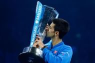 Novak Djokovic at the 2015 ATP Finals